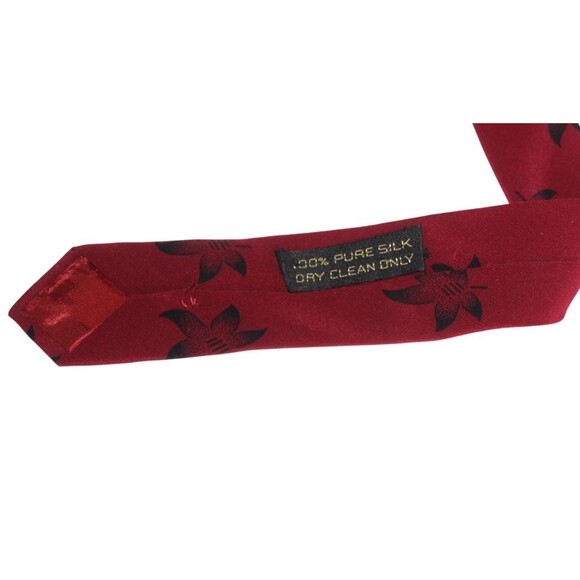 Vintage Giorgio Armani Cravatte Men's Necktie Silk Made in Italy 56.5" X 3.5" - Picture 5 of 5